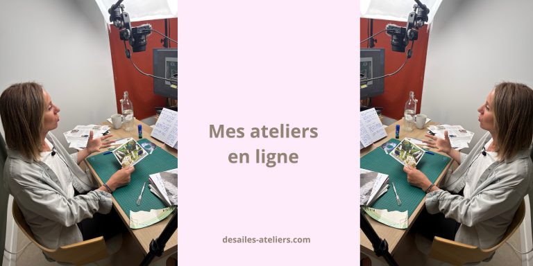 Mes ateliers en ligne