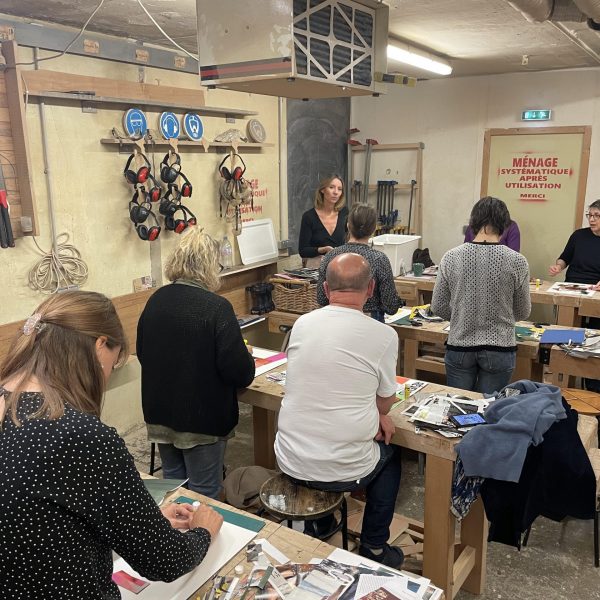 l'etablisienne atelier collage